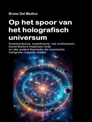 cover image of Op het spoor van het holografisch universum